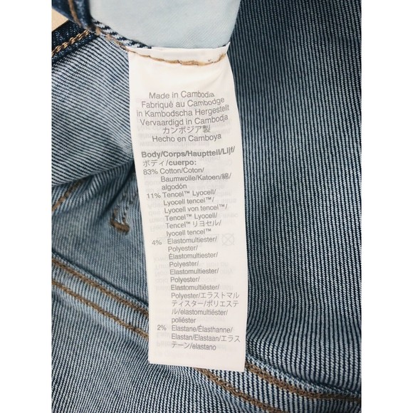 Madewell Women's Petite 10" High-Rise Skinny Wendover Size 37P MA624 - Picture 9 of 9